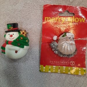 Vintage Pins Lights Up